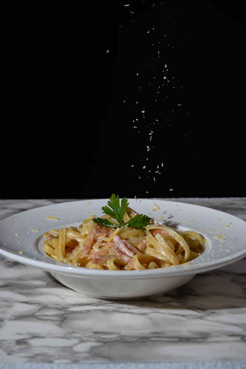 Spaguetis Carbonara